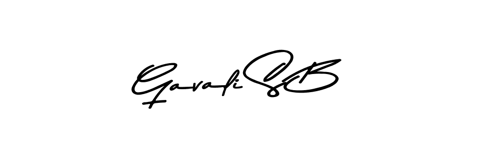 How to Draw Gavali S B signature style? Asem Kandis PERSONAL USE is a latest design signature styles for name Gavali S B. Gavali S B signature style 9 images and pictures png