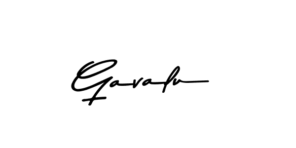 How to make Gavalu name signature. Use Asem Kandis PERSONAL USE style for creating short signs online. This is the latest handwritten sign. Gavalu signature style 9 images and pictures png