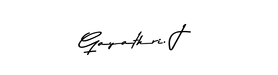 The best way (Asem Kandis PERSONAL USE) to make a short signature is to pick only two or three words in your name. The name Gayathri. J include a total of six letters. For converting this name. Gayathri. J signature style 9 images and pictures png