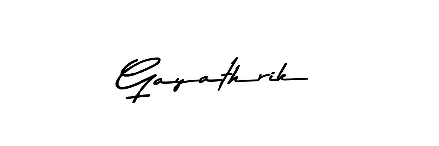 Once you've used our free online signature maker to create your best signature Asem Kandis PERSONAL USE style, it's time to enjoy all of the benefits that Gayathrik name signing documents. Gayathrik signature style 9 images and pictures png