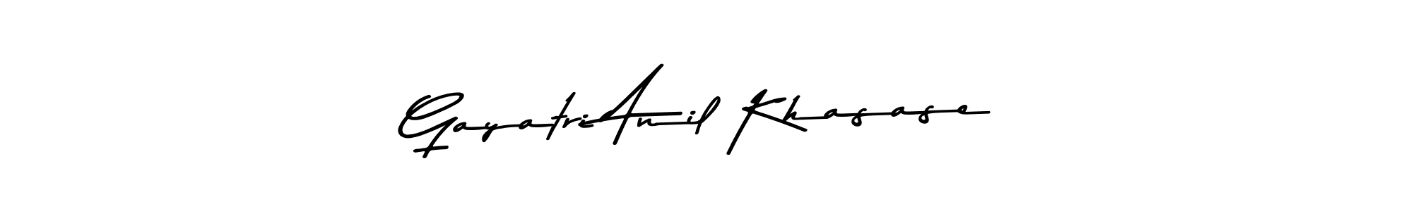 Make a short Gayatri Anil Khasase signature style. Manage your documents anywhere anytime using Asem Kandis PERSONAL USE. Create and add eSignatures, submit forms, share and send files easily. Gayatri Anil Khasase signature style 9 images and pictures png