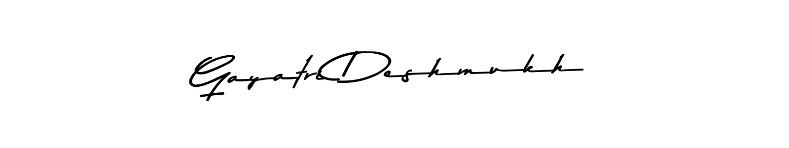 Also You can easily find your signature by using the search form. We will create Gayatri Deshmukh name handwritten signature images for you free of cost using Asem Kandis PERSONAL USE sign style. Gayatri Deshmukh signature style 9 images and pictures png