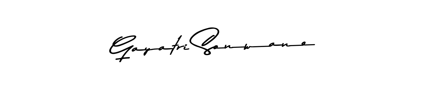 Use a signature maker to create a handwritten signature online. With this signature software, you can design (Asem Kandis PERSONAL USE) your own signature for name Gayatri Sonwane. Gayatri Sonwane signature style 9 images and pictures png