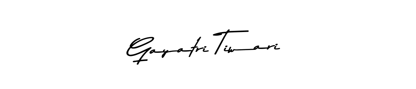 Gayatri Tiwari stylish signature style. Best Handwritten Sign (Asem Kandis PERSONAL USE) for my name. Handwritten Signature Collection Ideas for my name Gayatri Tiwari. Gayatri Tiwari signature style 9 images and pictures png