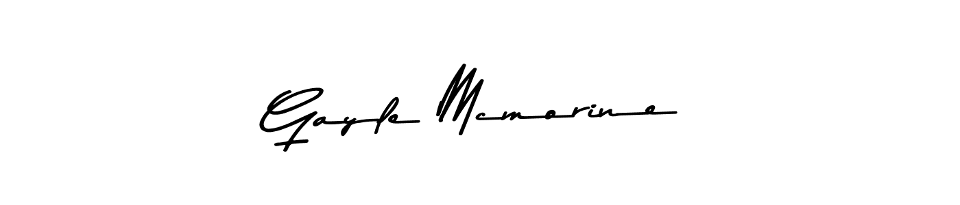 Asem Kandis PERSONAL USE is a professional signature style that is perfect for those who want to add a touch of class to their signature. It is also a great choice for those who want to make their signature more unique. Get Gayle Mcmorine name to fancy signature for free. Gayle Mcmorine signature style 9 images and pictures png