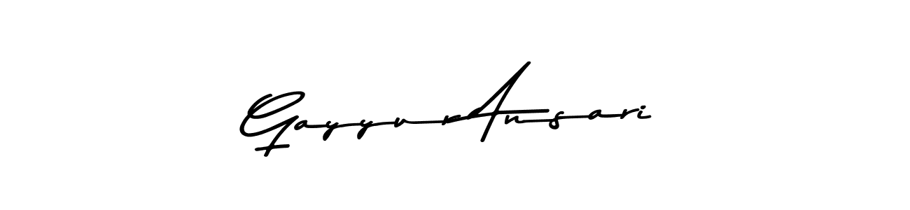 The best way (Asem Kandis PERSONAL USE) to make a short signature is to pick only two or three words in your name. The name Gayyur Ansari include a total of six letters. For converting this name. Gayyur Ansari signature style 9 images and pictures png