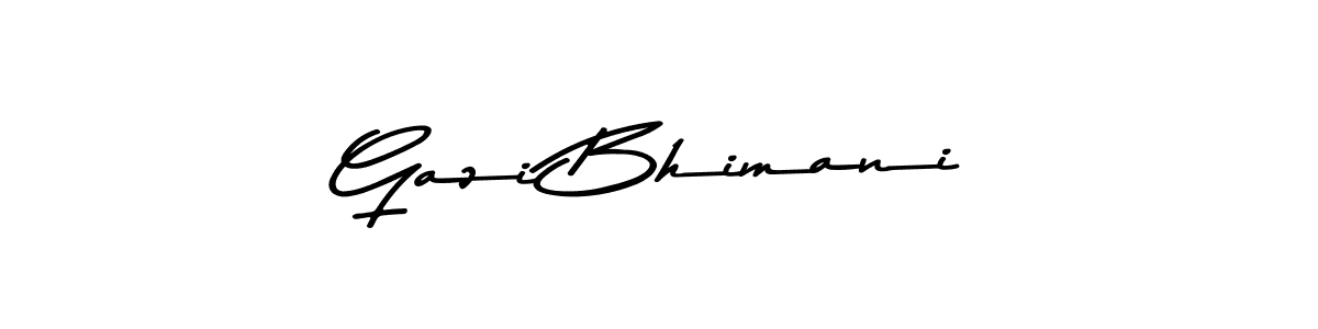 Once you've used our free online signature maker to create your best signature Asem Kandis PERSONAL USE style, it's time to enjoy all of the benefits that Gazi Bhimani name signing documents. Gazi Bhimani signature style 9 images and pictures png