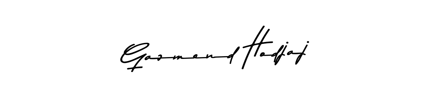 Also You can easily find your signature by using the search form. We will create Gazmend Hodjaj name handwritten signature images for you free of cost using Asem Kandis PERSONAL USE sign style. Gazmend Hodjaj signature style 9 images and pictures png