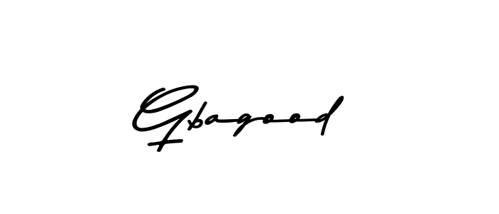 Gbagood stylish signature style. Best Handwritten Sign (Asem Kandis PERSONAL USE) for my name. Handwritten Signature Collection Ideas for my name Gbagood. Gbagood signature style 9 images and pictures png