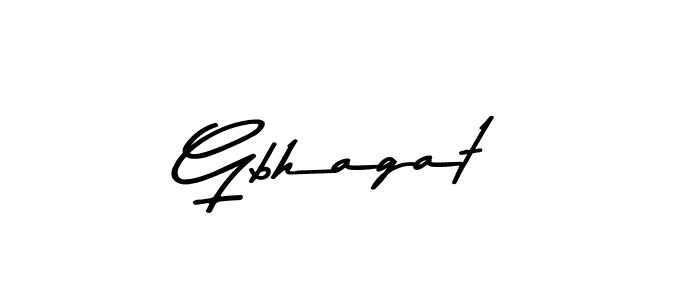 How to make Gbhagat signature? Asem Kandis PERSONAL USE is a professional autograph style. Create handwritten signature for Gbhagat name. Gbhagat signature style 9 images and pictures png