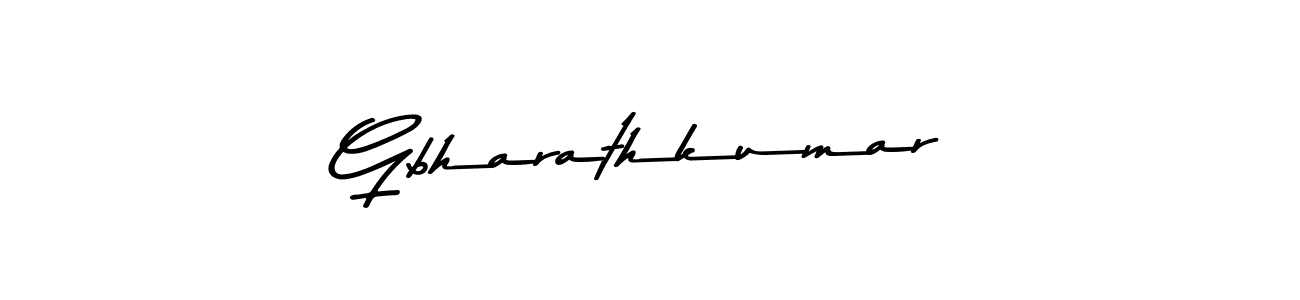 Also You can easily find your signature by using the search form. We will create Gbharathkumar name handwritten signature images for you free of cost using Asem Kandis PERSONAL USE sign style. Gbharathkumar signature style 9 images and pictures png