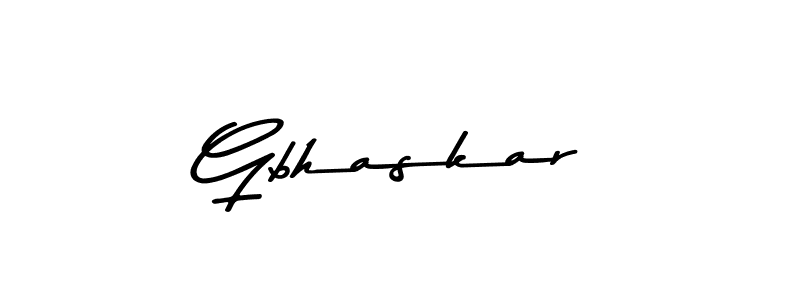 Make a beautiful signature design for name Gbhaskar. Use this online signature maker to create a handwritten signature for free. Gbhaskar signature style 9 images and pictures png