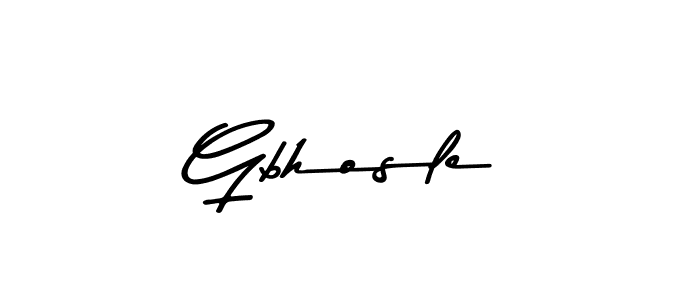 You should practise on your own different ways (Asem Kandis PERSONAL USE) to write your name (Gbhosle) in signature. don't let someone else do it for you. Gbhosle signature style 9 images and pictures png