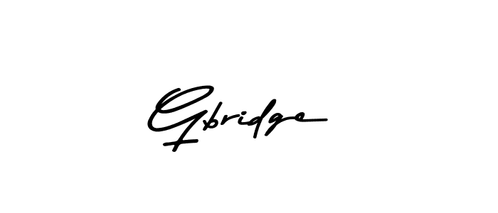 Use a signature maker to create a handwritten signature online. With this signature software, you can design (Asem Kandis PERSONAL USE) your own signature for name Gbridge. Gbridge signature style 9 images and pictures png