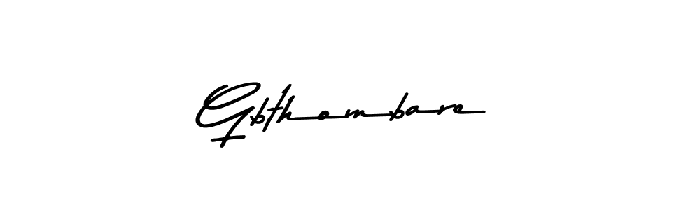 Also we have Gbthombare name is the best signature style. Create professional handwritten signature collection using Asem Kandis PERSONAL USE autograph style. Gbthombare signature style 9 images and pictures png