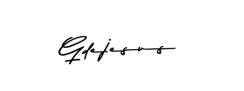 Also we have Gdejesus name is the best signature style. Create professional handwritten signature collection using Asem Kandis PERSONAL USE autograph style. Gdejesus signature style 9 images and pictures png