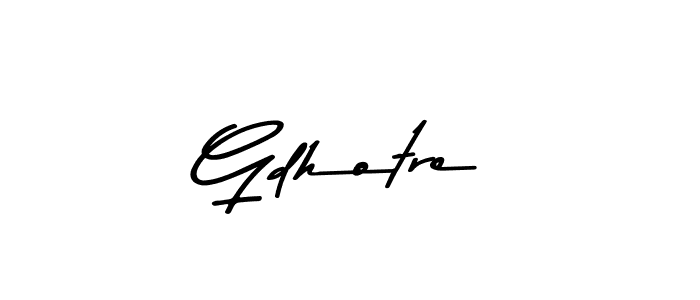 Also You can easily find your signature by using the search form. We will create Gdhotre name handwritten signature images for you free of cost using Asem Kandis PERSONAL USE sign style. Gdhotre signature style 9 images and pictures png