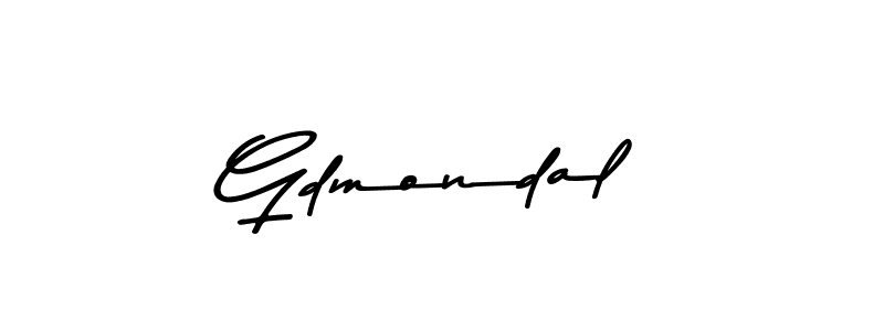 Make a beautiful signature design for name Gdmondal. Use this online signature maker to create a handwritten signature for free. Gdmondal signature style 9 images and pictures png