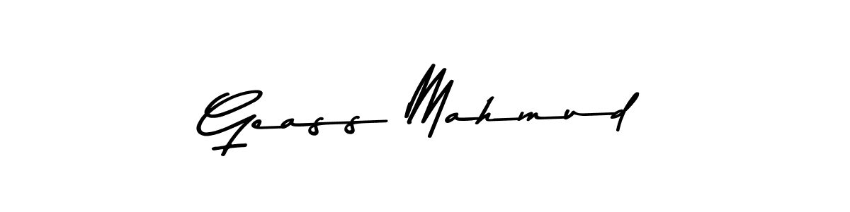 How to make Geass Mahmud signature? Asem Kandis PERSONAL USE is a professional autograph style. Create handwritten signature for Geass Mahmud name. Geass Mahmud signature style 9 images and pictures png