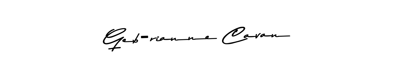 How to make Geb-rianne Cavan signature? Asem Kandis PERSONAL USE is a professional autograph style. Create handwritten signature for Geb-rianne Cavan name. Geb-rianne Cavan signature style 9 images and pictures png