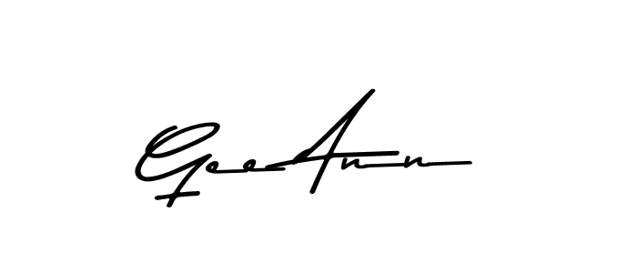 Gee Ann stylish signature style. Best Handwritten Sign (Asem Kandis PERSONAL USE) for my name. Handwritten Signature Collection Ideas for my name Gee Ann. Gee Ann signature style 9 images and pictures png