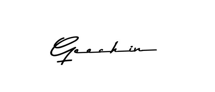 Geechin stylish signature style. Best Handwritten Sign (Asem Kandis PERSONAL USE) for my name. Handwritten Signature Collection Ideas for my name Geechin. Geechin signature style 9 images and pictures png