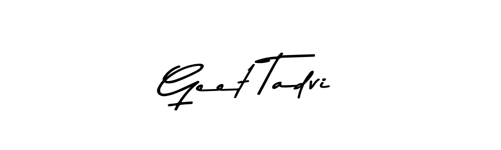 Make a beautiful signature design for name Geet Tadvi. Use this online signature maker to create a handwritten signature for free. Geet Tadvi signature style 9 images and pictures png
