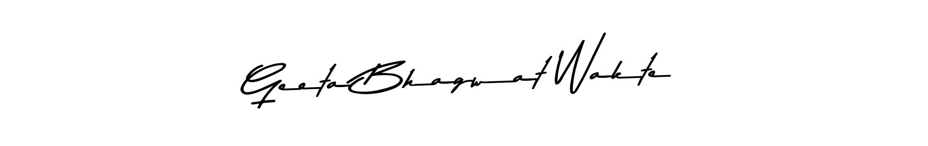How to make Geeta Bhagwat Wakte signature? Asem Kandis PERSONAL USE is a professional autograph style. Create handwritten signature for Geeta Bhagwat Wakte name. Geeta Bhagwat Wakte signature style 9 images and pictures png
