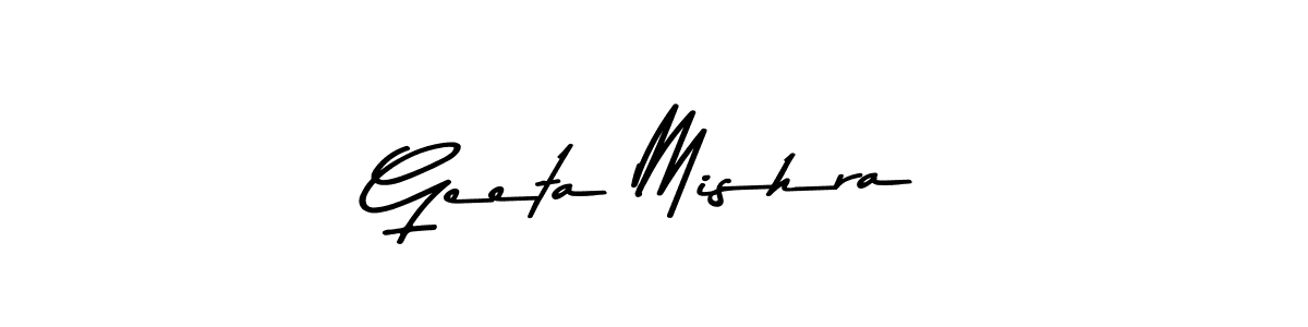 Also we have Geeta Mishra name is the best signature style. Create professional handwritten signature collection using Asem Kandis PERSONAL USE autograph style. Geeta Mishra signature style 9 images and pictures png