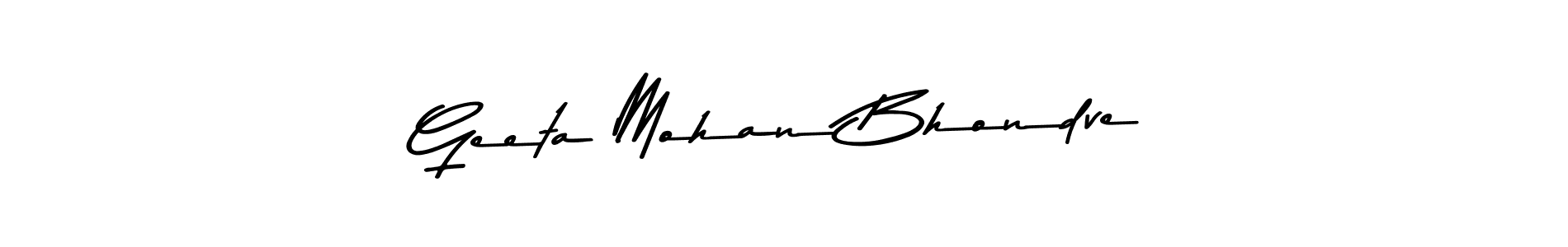 You can use this online signature creator to create a handwritten signature for the name Geeta Mohan Bhondve. This is the best online autograph maker. Geeta Mohan Bhondve signature style 9 images and pictures png