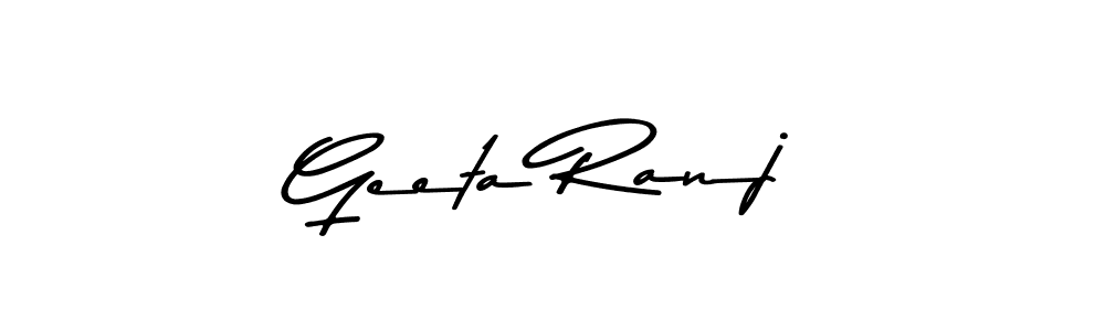 How to make Geeta Ranj signature? Asem Kandis PERSONAL USE is a professional autograph style. Create handwritten signature for Geeta Ranj name. Geeta Ranj signature style 9 images and pictures png