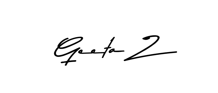 Also we have Geeta Z name is the best signature style. Create professional handwritten signature collection using Asem Kandis PERSONAL USE autograph style. Geeta Z signature style 9 images and pictures png