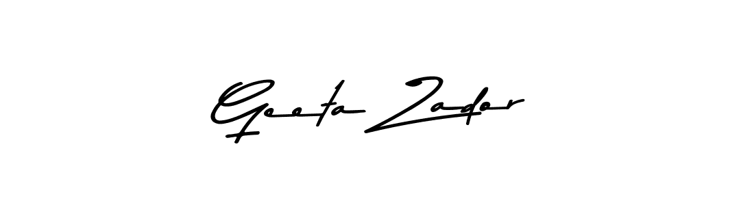 You can use this online signature creator to create a handwritten signature for the name Geeta Zador. This is the best online autograph maker. Geeta Zador signature style 9 images and pictures png