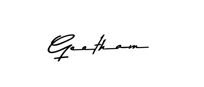 This is the best signature style for the Geetham name. Also you like these signature font (Asem Kandis PERSONAL USE). Mix name signature. Geetham signature style 9 images and pictures png
