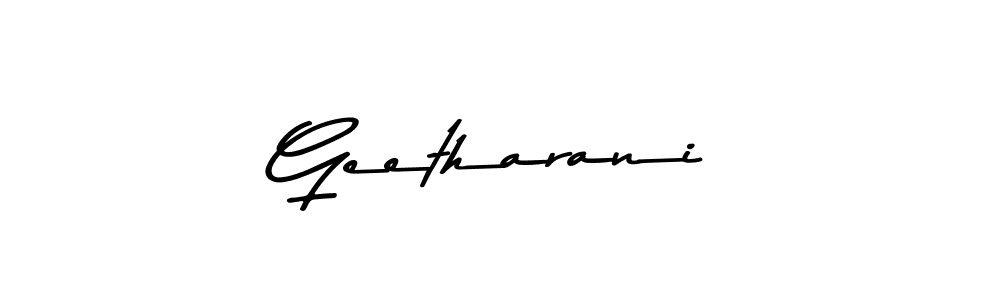 Also we have Geetharani name is the best signature style. Create professional handwritten signature collection using Asem Kandis PERSONAL USE autograph style. Geetharani signature style 9 images and pictures png