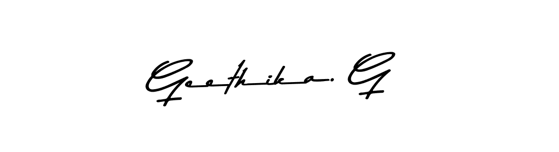 Design your own signature with our free online signature maker. With this signature software, you can create a handwritten (Asem Kandis PERSONAL USE) signature for name Geethika. G. Geethika. G signature style 9 images and pictures png