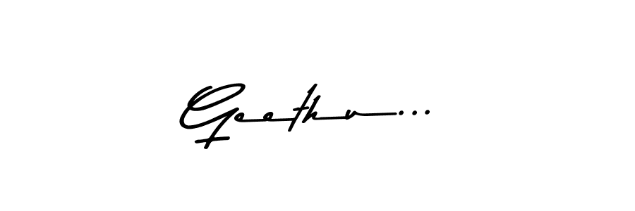 Geethu... stylish signature style. Best Handwritten Sign (Asem Kandis PERSONAL USE) for my name. Handwritten Signature Collection Ideas for my name Geethu.... Geethu... signature style 9 images and pictures png