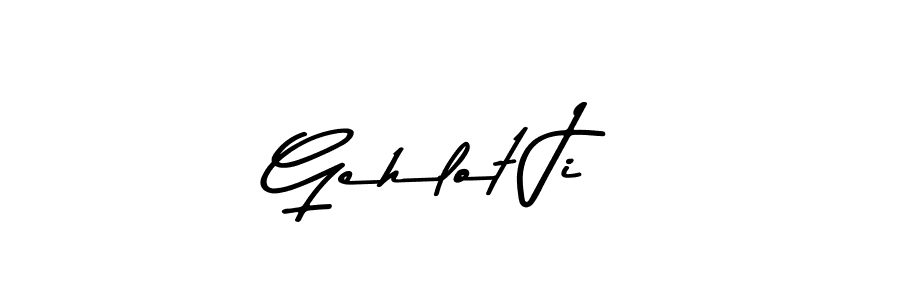 Here are the top 10 professional signature styles for the name Gehlot Ji. These are the best autograph styles you can use for your name. Gehlot Ji signature style 9 images and pictures png