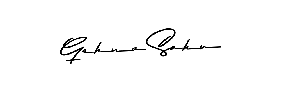if you are searching for the best signature style for your name Gehna Sahu. so please give up your signature search. here we have designed multiple signature styles  using Asem Kandis PERSONAL USE. Gehna Sahu signature style 9 images and pictures png