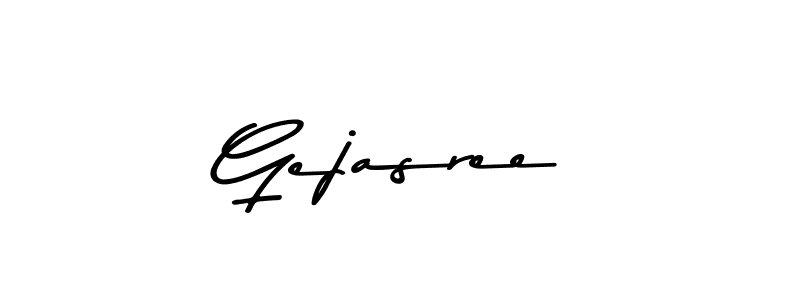 It looks lik you need a new signature style for name Gejasree. Design unique handwritten (Asem Kandis PERSONAL USE) signature with our free signature maker in just a few clicks. Gejasree signature style 9 images and pictures png