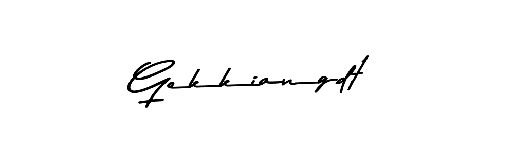 How to Draw Gekkiangdt signature style? Asem Kandis PERSONAL USE is a latest design signature styles for name Gekkiangdt. Gekkiangdt signature style 9 images and pictures png