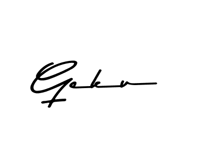 This is the best signature style for the Geku name. Also you like these signature font (Asem Kandis PERSONAL USE). Mix name signature. Geku signature style 9 images and pictures png