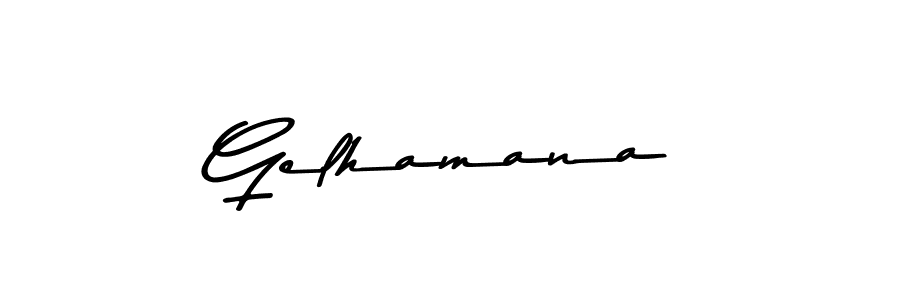 Make a beautiful signature design for name Gelhamana. Use this online signature maker to create a handwritten signature for free. Gelhamana signature style 9 images and pictures png