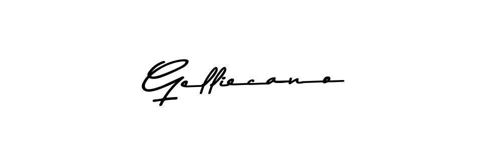 Use a signature maker to create a handwritten signature online. With this signature software, you can design (Asem Kandis PERSONAL USE) your own signature for name Gelliecano. Gelliecano signature style 9 images and pictures png