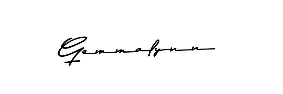 Make a beautiful signature design for name Gemmalynn. With this signature (Asem Kandis PERSONAL USE) style, you can create a handwritten signature for free. Gemmalynn signature style 9 images and pictures png