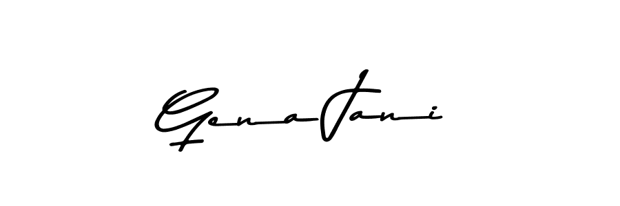 Here are the top 10 professional signature styles for the name Gena Jani. These are the best autograph styles you can use for your name. Gena Jani signature style 9 images and pictures png