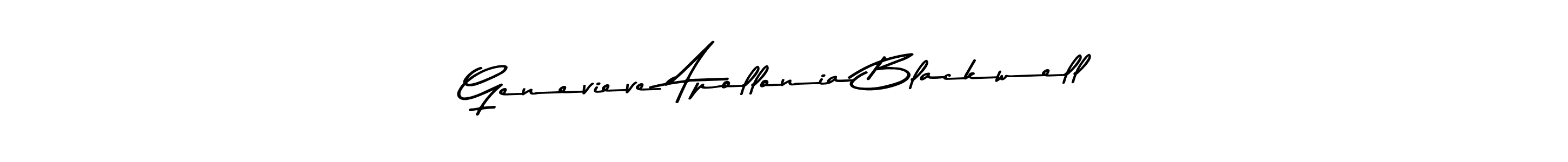 if you are searching for the best signature style for your name Genevieve Apollonia Blackwell. so please give up your signature search. here we have designed multiple signature styles  using Asem Kandis PERSONAL USE. Genevieve Apollonia Blackwell signature style 9 images and pictures png