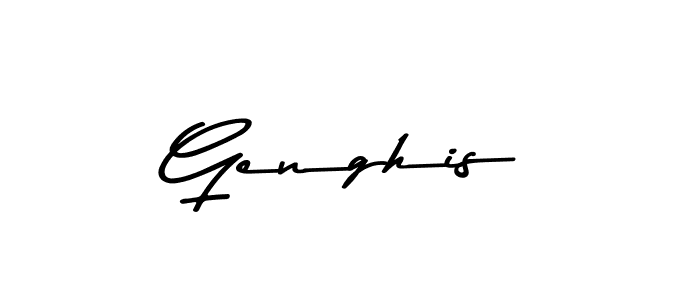 How to Draw Genghis signature style? Asem Kandis PERSONAL USE is a latest design signature styles for name Genghis. Genghis signature style 9 images and pictures png