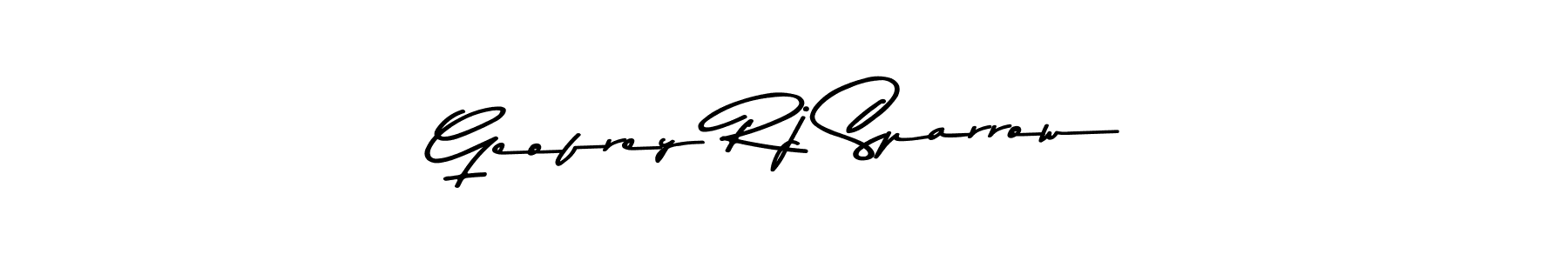 Also we have Geofrey Rj Sparrow name is the best signature style. Create professional handwritten signature collection using Asem Kandis PERSONAL USE autograph style. Geofrey Rj Sparrow signature style 9 images and pictures png
