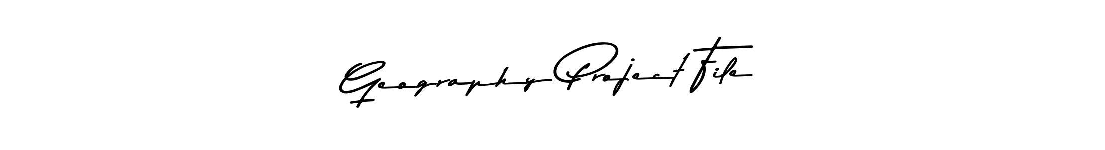 How to make Geography Project File signature? Asem Kandis PERSONAL USE is a professional autograph style. Create handwritten signature for Geography Project File name. Geography Project File signature style 9 images and pictures png